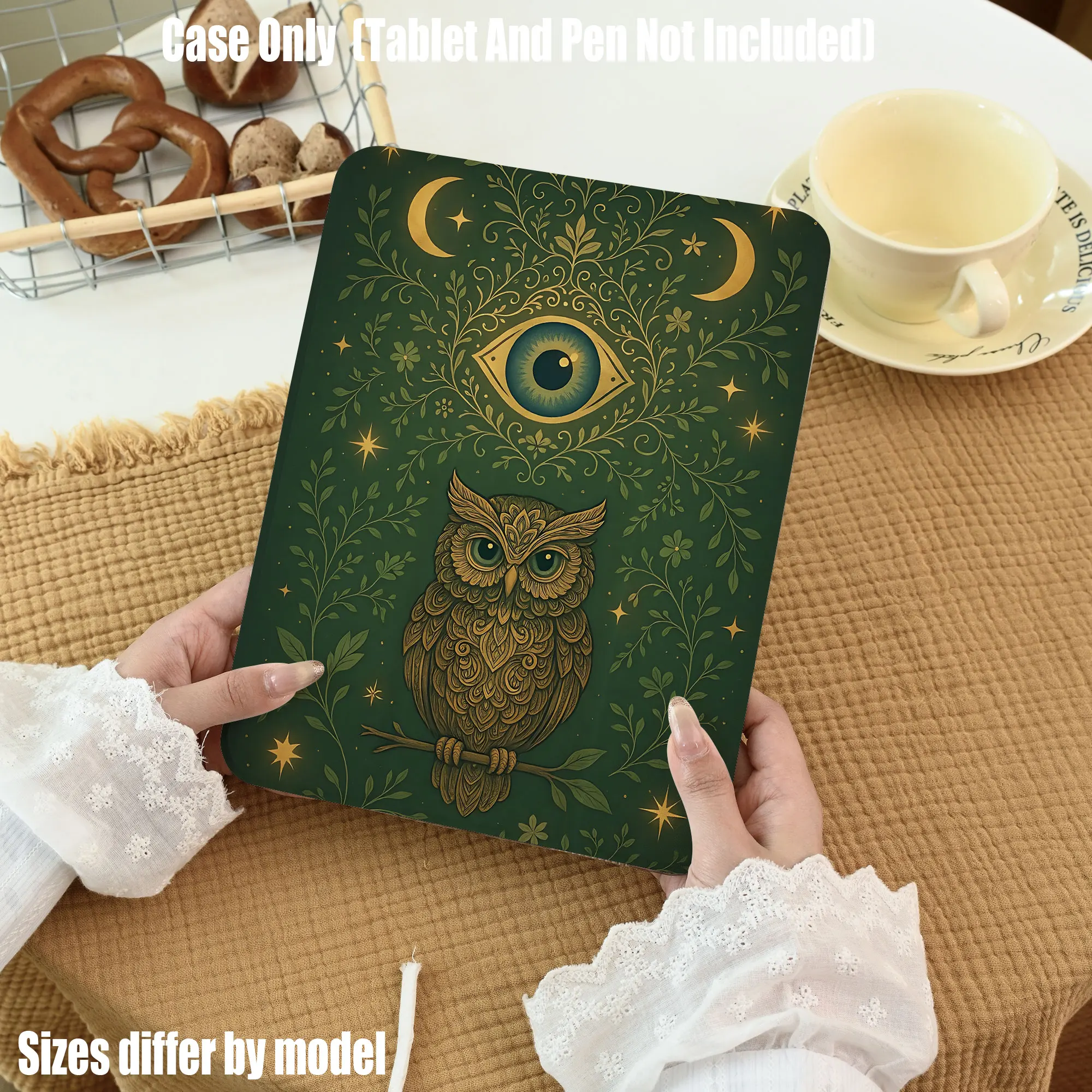Slim Fit Premium TPU Tablet Cover, Shockproof Durable Lightweight Protective Case for iPad Samsung Huawei Honor Redmi Xiaomi