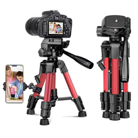 Compact Tabletop Tripod with Quick Plates Mount Aluminum Alloy Photography Camera Tripod For Canon Nikon SLR Digital Camera