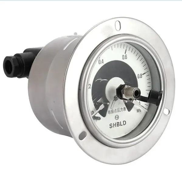 Intelligent Digital Display Electric Contact Pressure Gauges Shockproof Electric Contact Manometer Pressure Gauge Switch