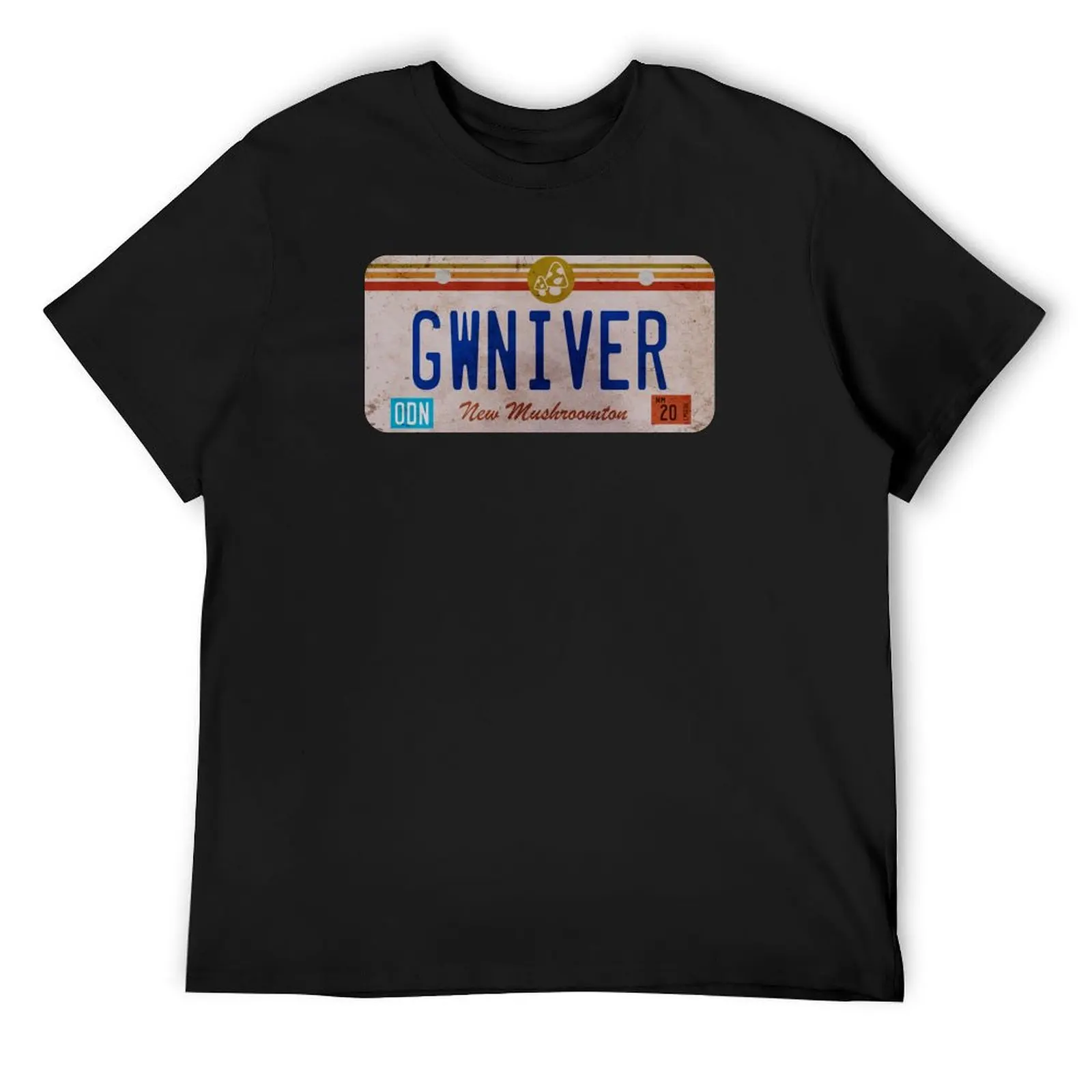 Onward - Guinevere - License Plate T-Shirt sublime plain mens tall t shirts