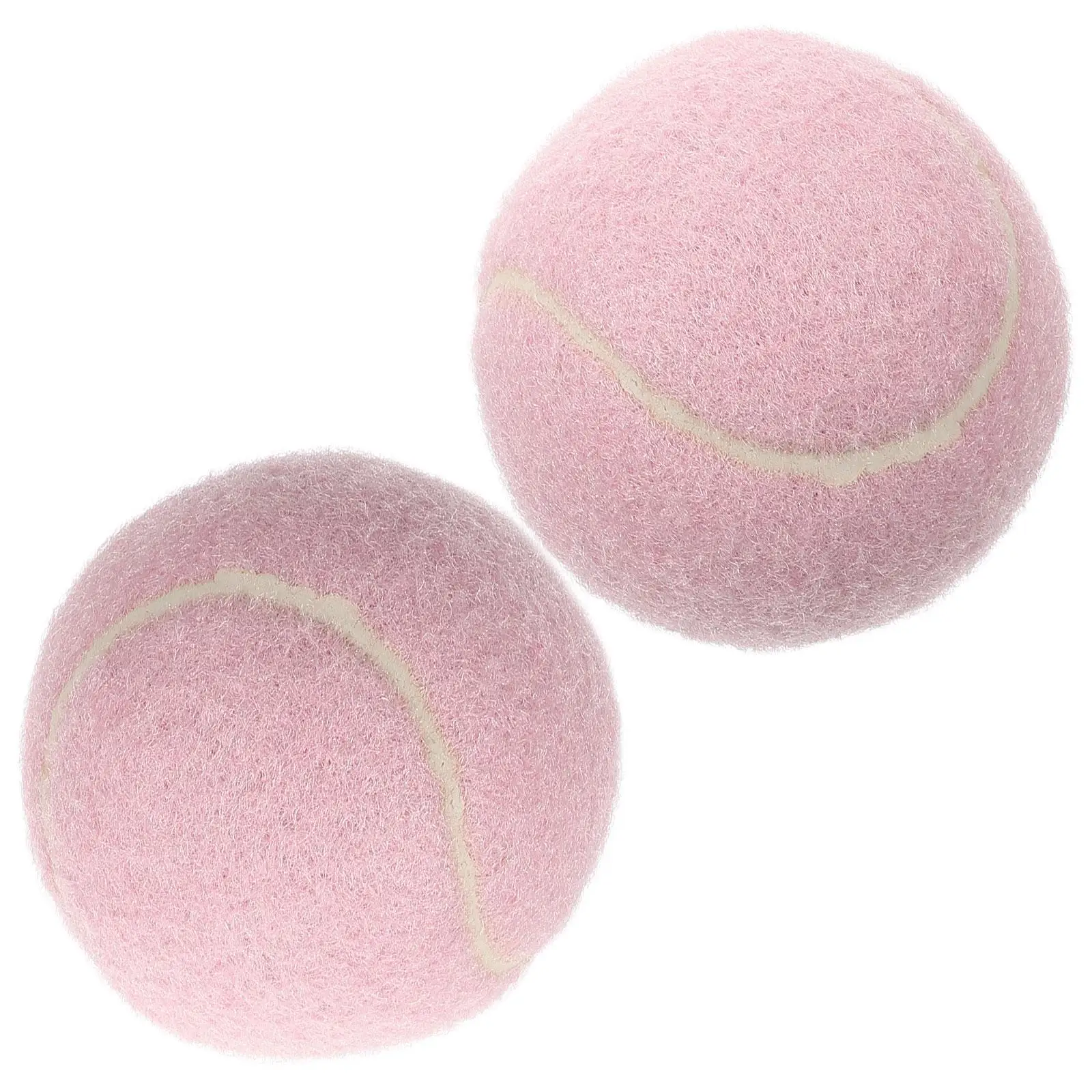 2 Stuks Tennis Lichtgewicht Heldere Kleur Tracking Praktijk Speelgoed Accessoires voor Beginners Speeltuin Rubber Training