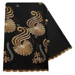 Special Price Limited Time Discount New African Women Scarfs Embrodiery Cotton With Grenadine Big Scarf for Shawls Pashmina