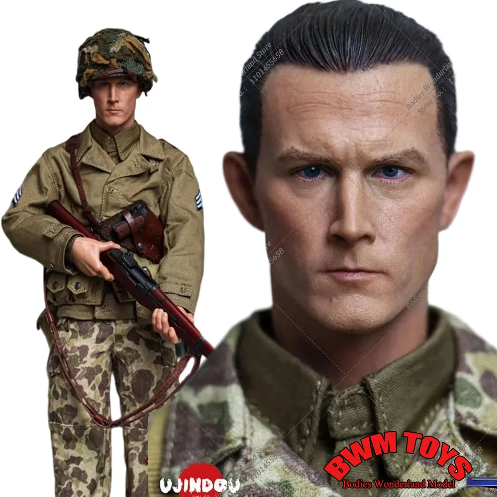 

In Stock UJINDOU UD9035 1/6 Scale Collectible Normandy 1944 US Armored Infantryman 12'' Male Soldier Full Set Action Figure Doll