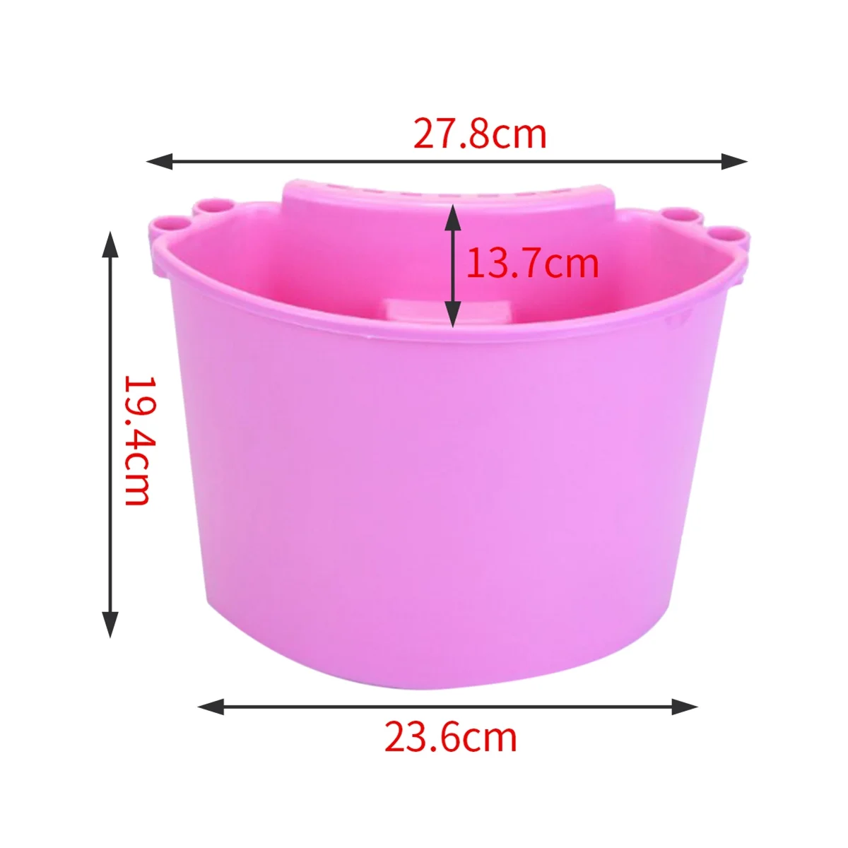 External Hanging Car Wash Bucket Organizer for Easy Fast Storage Car Detailing Tools Car Wash Accessories