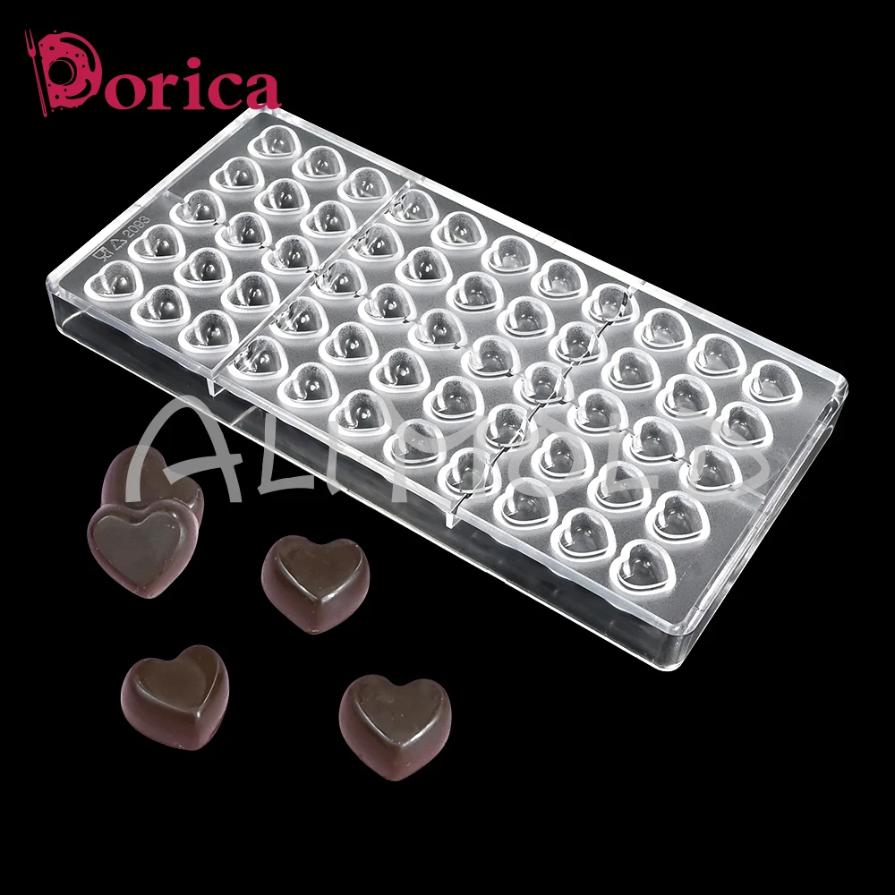 قوالب شوكولاتة ثلاثية الأبعاد بقلب حب ماسي ، بولي كربونات ، تزيين كعك الحلويات ، قالب مصاصة ، أدوات خبز حلوى منزلية الصنع تصنعها بنفسك #6
