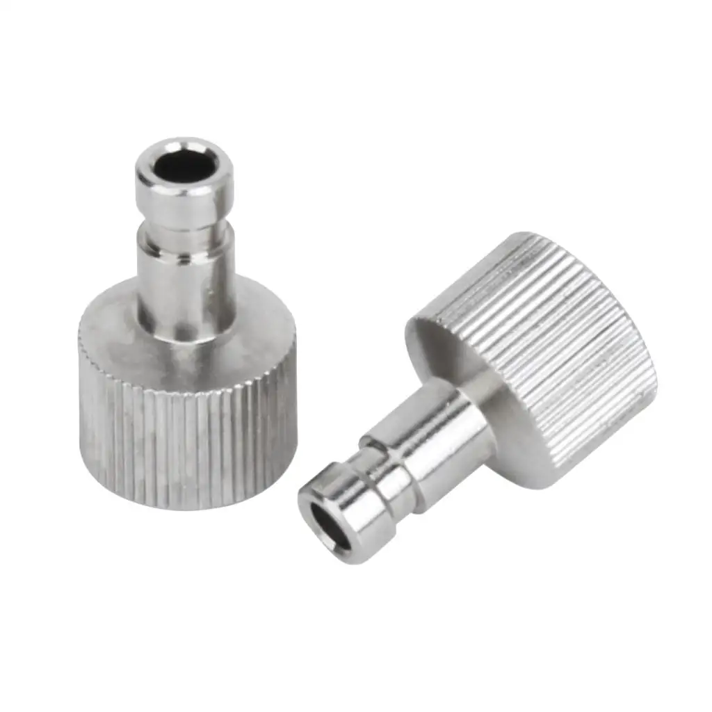 Airbrush Quick Adaptor Coupler Hose Universal Aluminum Quick Release Accessory for Paint Sprayers