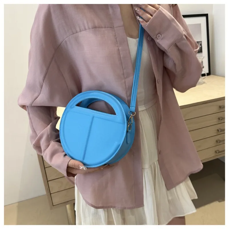 Semicircular Personalized Handbag Fashion Japanese Casual Women's Bag Niche Design Bag Women's 2026 Spring and Summer New Models