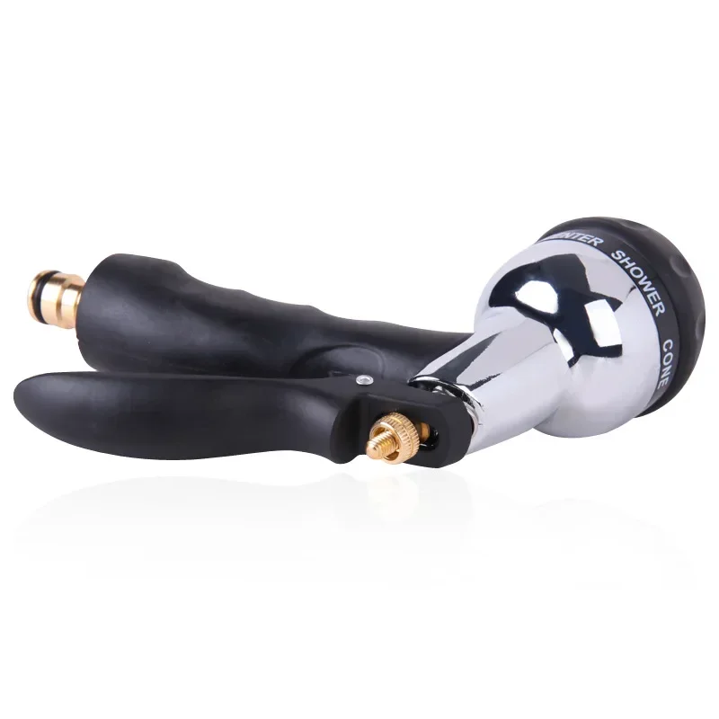 

Multipurpose Garden Water Gun 7-Function Metal Water Spray Guns Garden Water Gun Lawn Hose High Pressure Sprayer