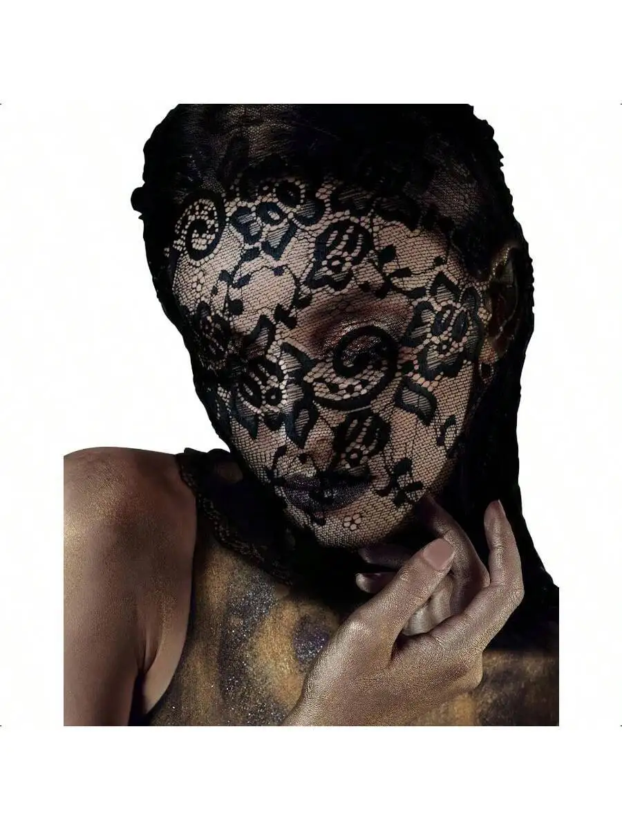 

Lace Full Face Mask Gothic Sexy Halloween Adult Spandex Polyester Cosplay