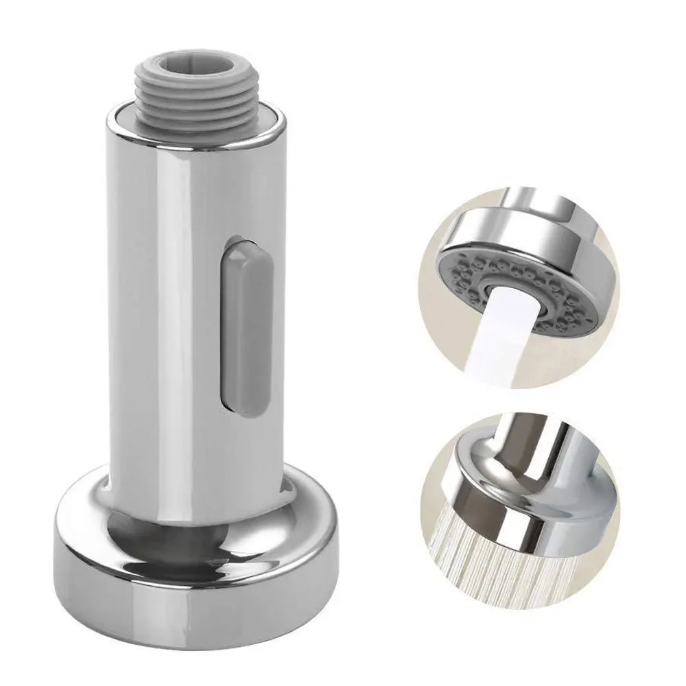 Pull-Out Spray Head Replacement Part for Kitchen Sink Faucet, Chrome/Brushed Nickel Finish Dropshipping