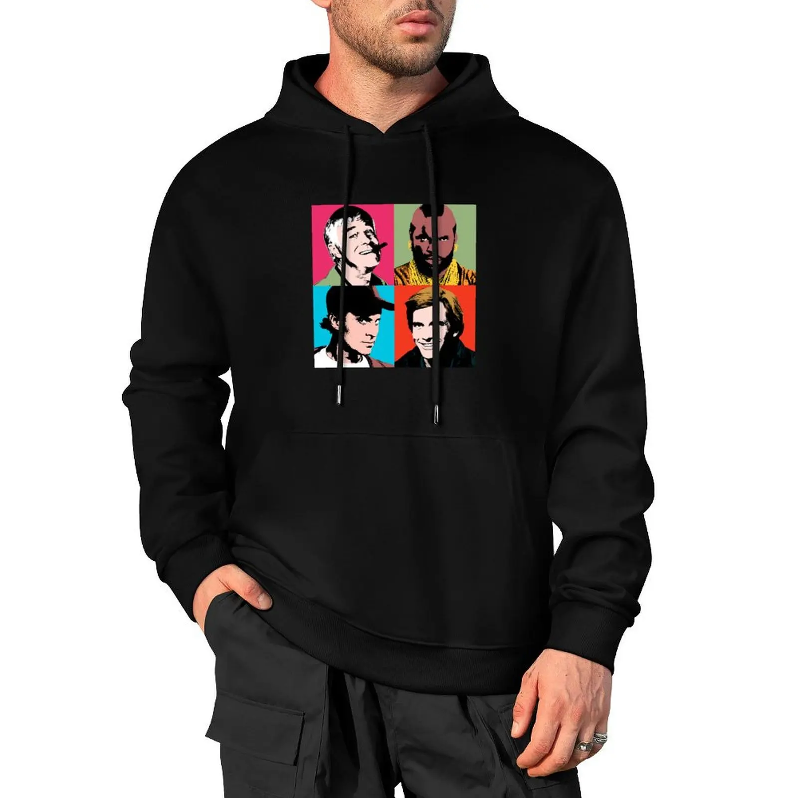 

The A-Warhol Team Pullover Hoodie korean style clothes anime clothes men's clothes hoody