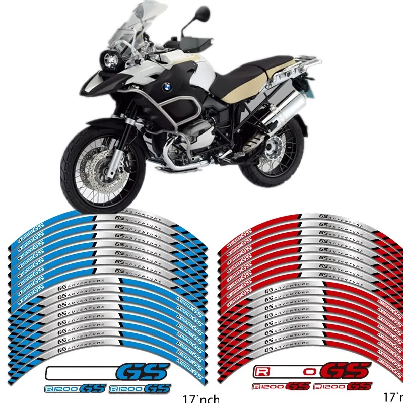 

Запчасти для мотоциклов BMW R1200GS ADV LC, контурное колесо декоративная переводная наклейка R 1200 GS
