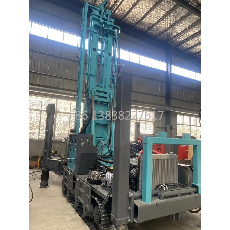 Easy to Operate 200m 300m Crawler Drilling Rig, Factory Supply Water Well Drilling Equipment for Sale