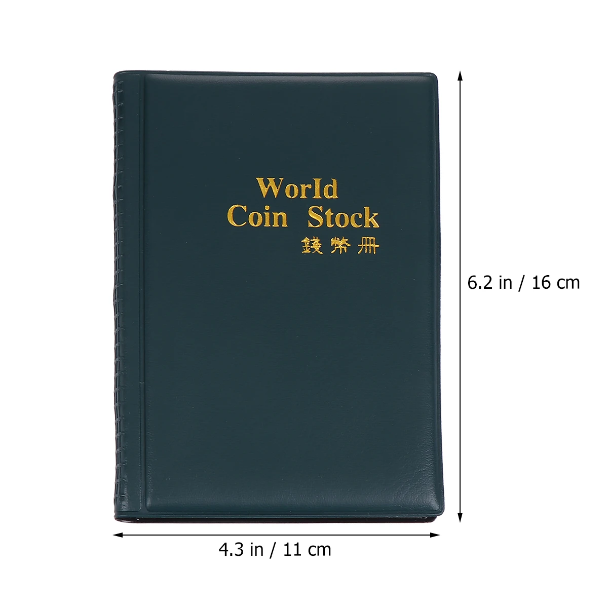 

120 Coins Storage Book Portable Organizer For Collecting Coin Holder Album Token Badge Collection Display