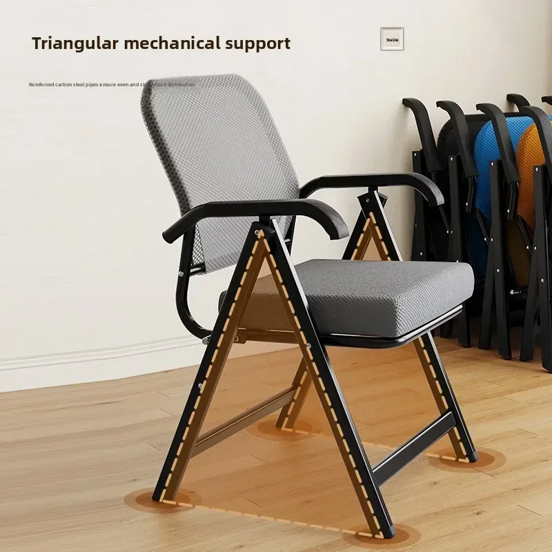 Stable Office Chair Computer Chair Learning Chair Training Chair Folding Chair Conference Chair Desk Chair Backrest Stool Chair