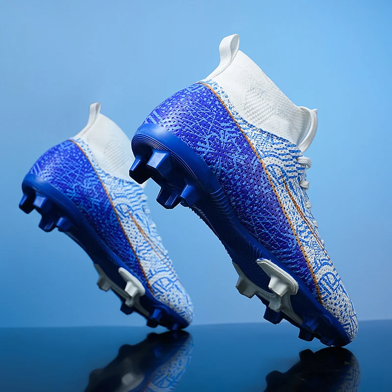 High Quality Professional Football Boots Men Soccer Shoes Boys Soccer Cleats Outdoor Training Sport Shoes Kids Football Shoes