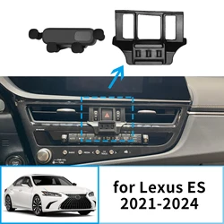 Car Mobile Phone Holder for Lexus ES 200 300H 250 350 2021 2022 2023 2024 GPS Bracket Navigation Stand Auto