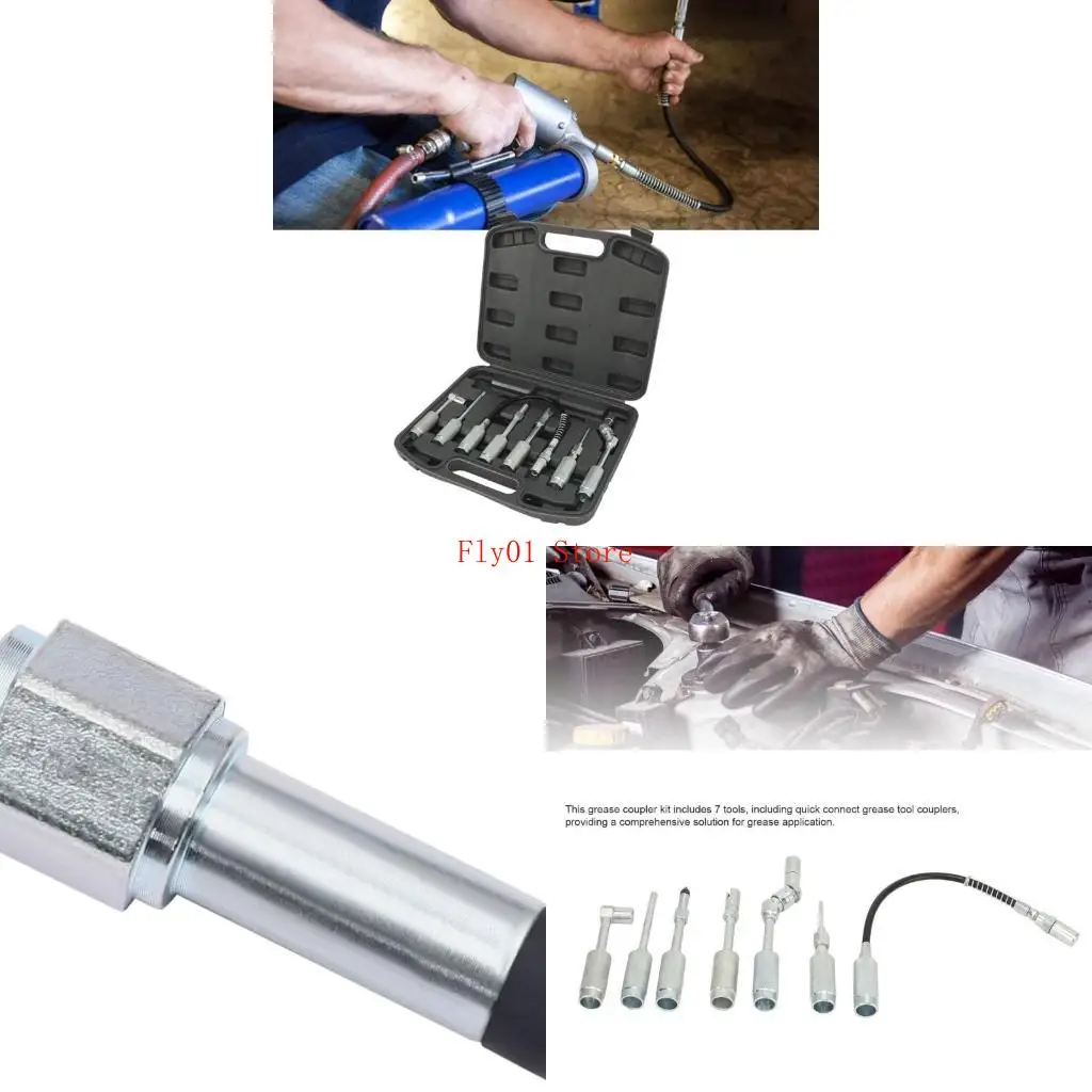 

Professional Lubrication Tool With Extension Hose for Precise Grease Application
