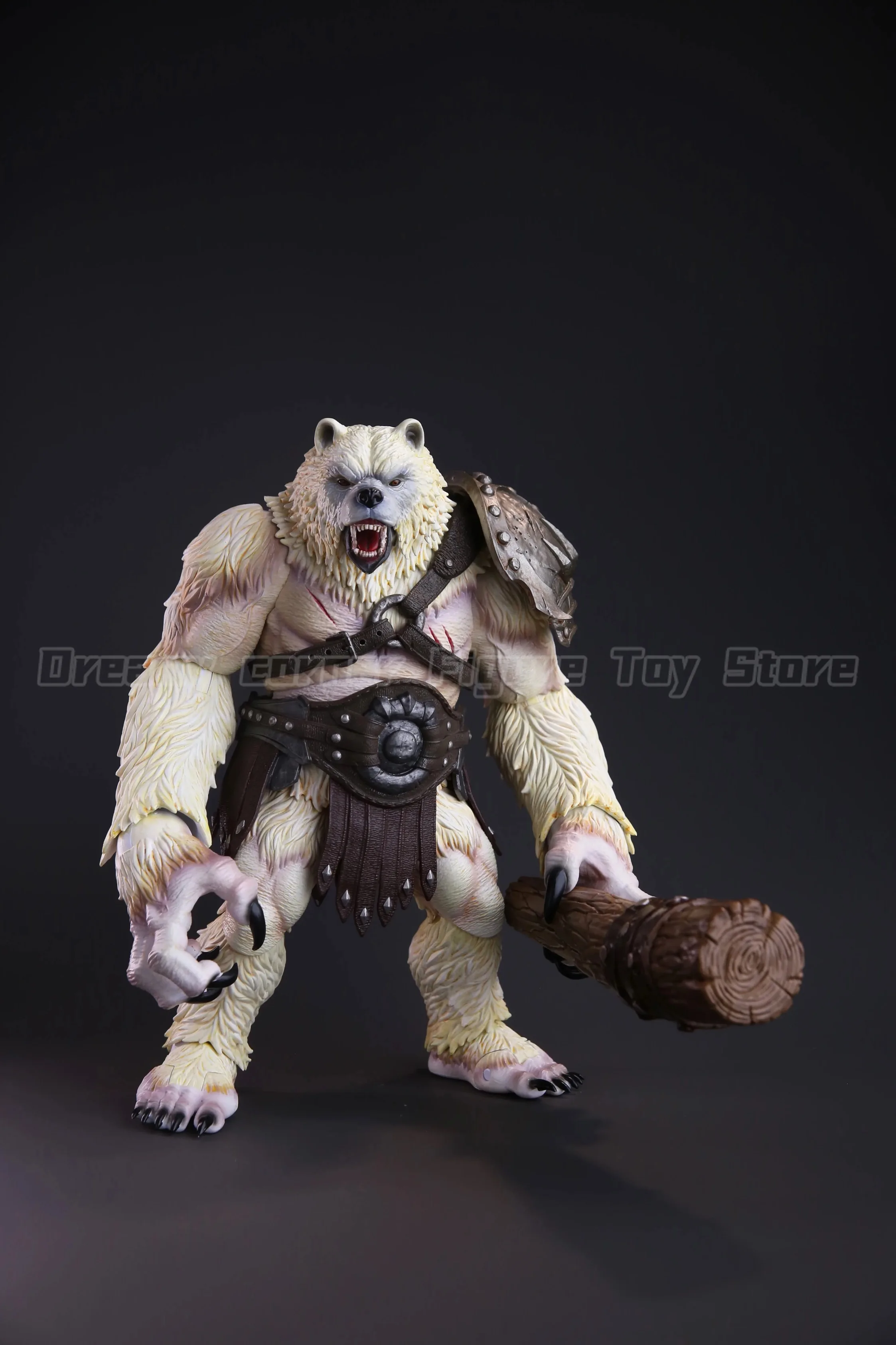 【متوفر】ألعاب الذاكرة الأصلية سلسلة مغامر الدب الأبيض نسخة درع عمل نموذج لجسم لعبة المجموعة