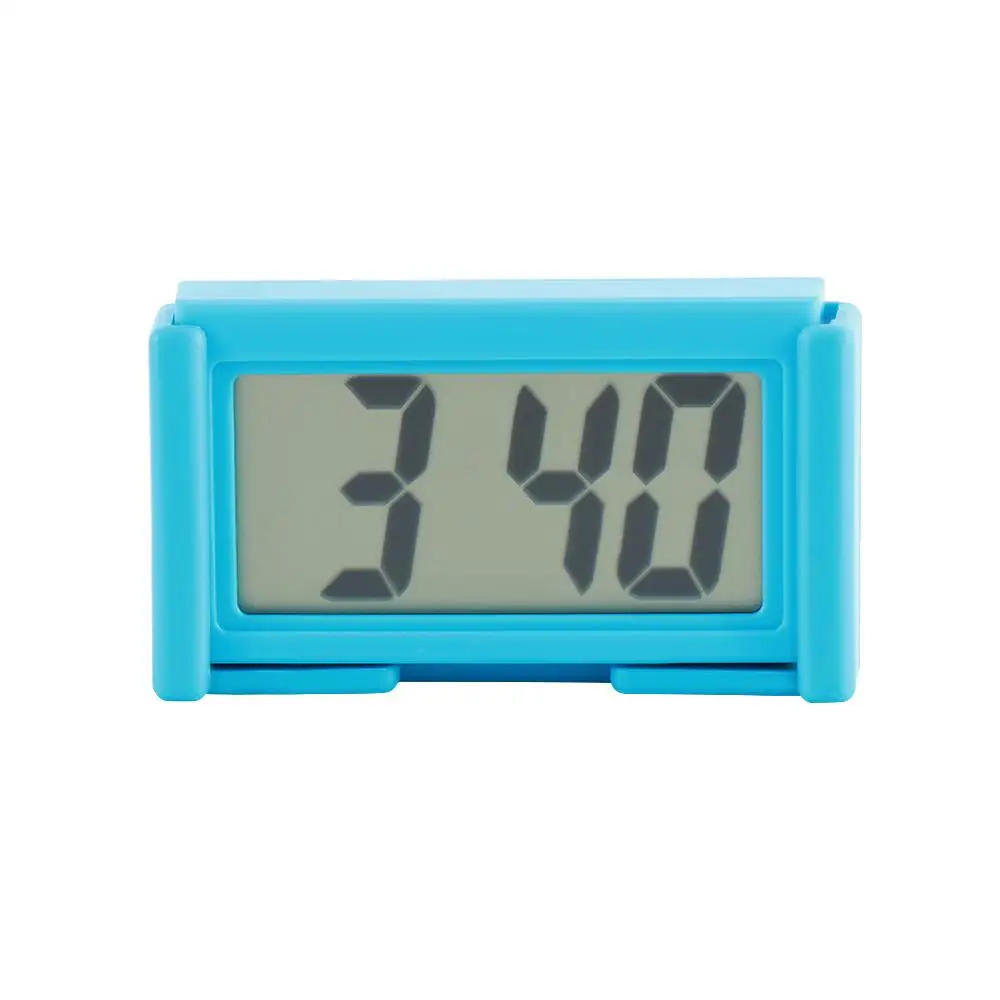 Portable Electronic LCD Screen Mini Digital Clock Table Clock Calendar