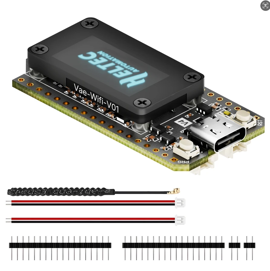Heltec Wifi LoRa 32 V4 ESP32 SX1262 GPS 0.96 inch OLED Meshtastic Zonne-energie Dev-Board WiFi BLE Low Power voor Arduino IoT
