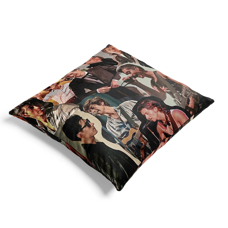 Aertemisi 18\'\' x 18\'\' Alex Turner Photo Collage Square Throw Pillow Cushion Covers Cases Pillowcases 45cm x 45cm