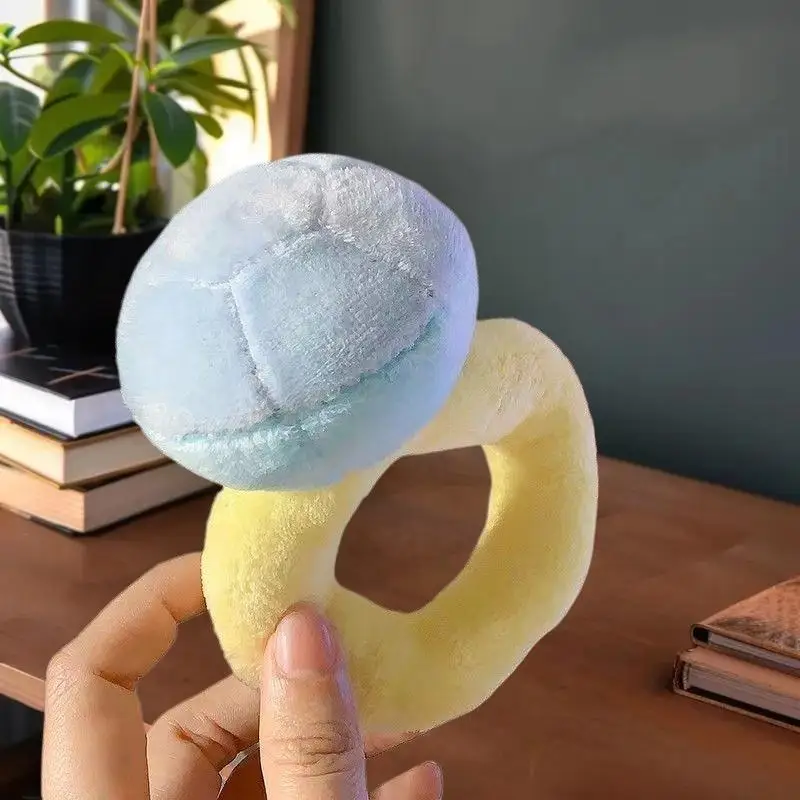 Innovative Plush Doll Ring Box Set featuring Big Diamond, Unique Stuffed Toy Birthday Gift