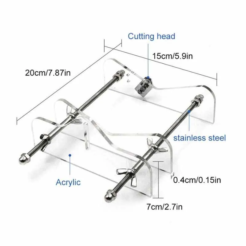 Wine Bottle Cutter Glass Bottle Roller Sliding Cutting Tool DIY Household Portable Automatic Professional Cutter Glass Knife