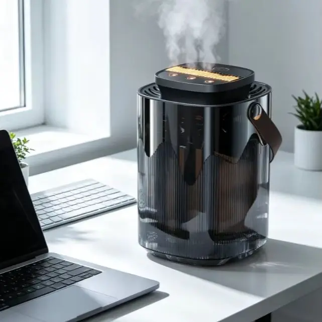 New Creative Humidifier Household Atomizer  Large Capacity Silent Desktop Bedroom Dormitory Office Night Light - view 3