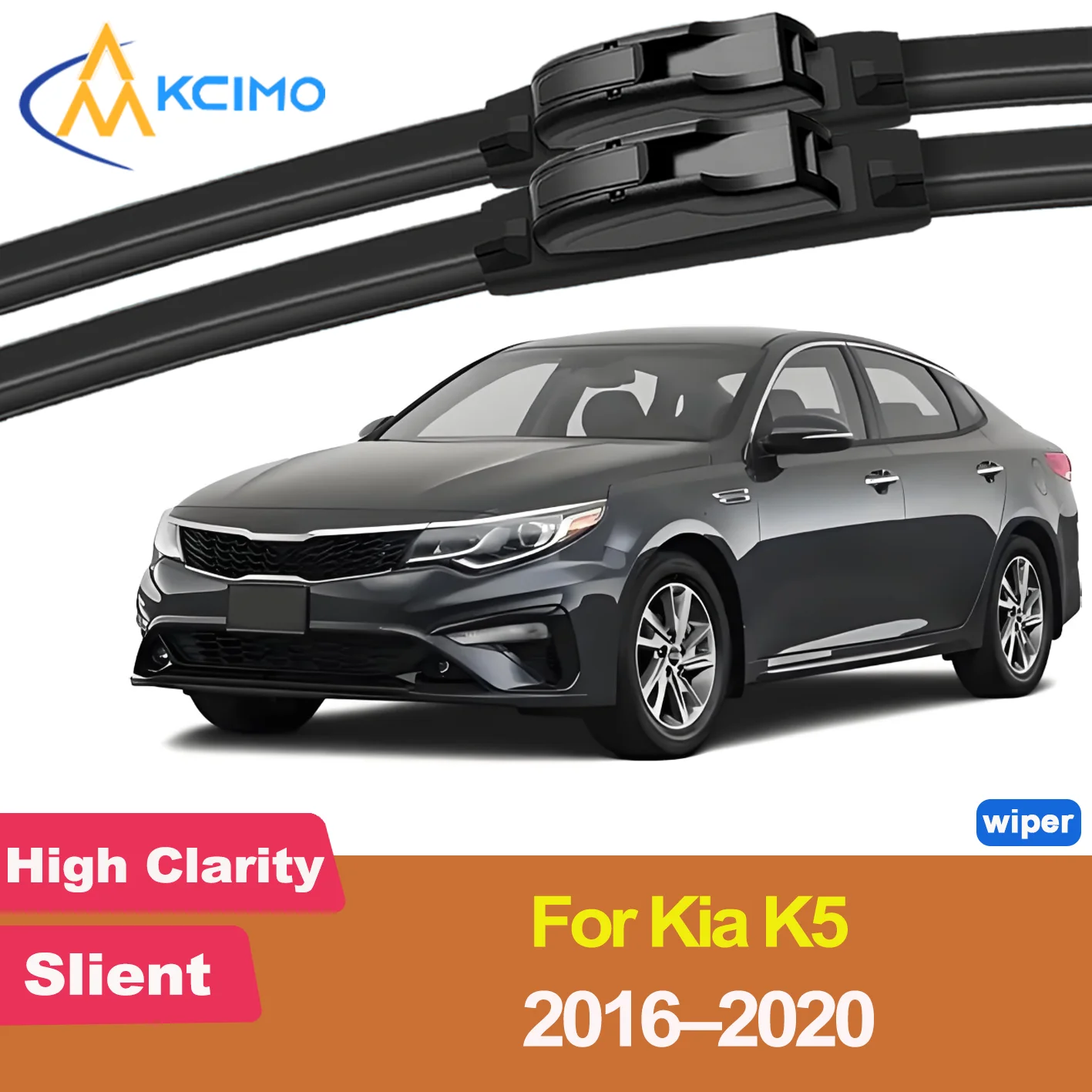 

2PCS New Front Windshield Wiper Blade for Kia K5 JF 2016-2020 Kia Optima Front Windshield Auto Wipers Blade Accessories 2020