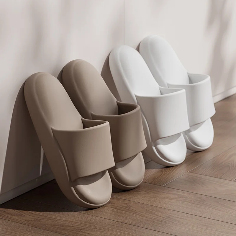 EVA-Hausschuhe für Damen und Herren, ideal für den Außenbereich, weich, bequem, mit dicker Sohle, rutschfest, für den Innenbereich, Badezimmer, als Paar. – Detail 15