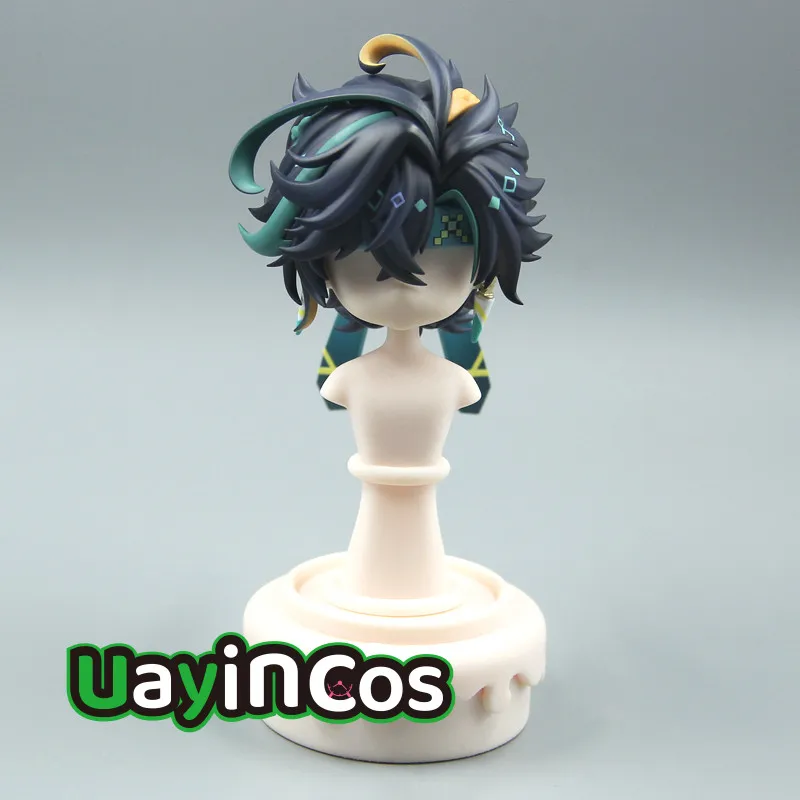 

Genshin Impact Kinich Handmade OB11 OB22 GSC Hair Detachable Hair Shell Wig Faceplates BJD Doll Accessories Game Anime Figure T