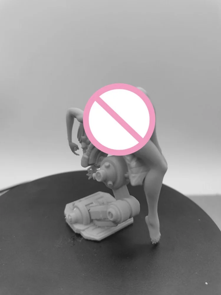 1/24 escala resina mostrar as linhas perfeitas de uma menina nsfw duas versões montar modelo kit desmontado e sem pintura 3d estátua brinquedo