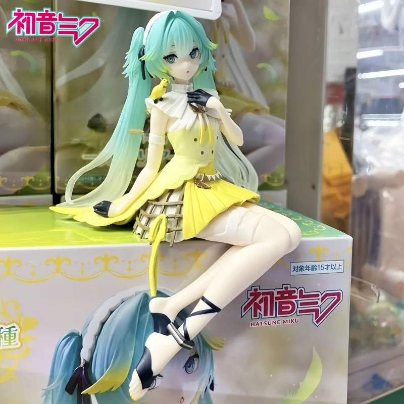 furyu-noodle-stopper-hatsune-miku-canary-pvc-14cm-kawaii-virtual-idol-anime-action-figures-model-collection-toy-birthday-gift