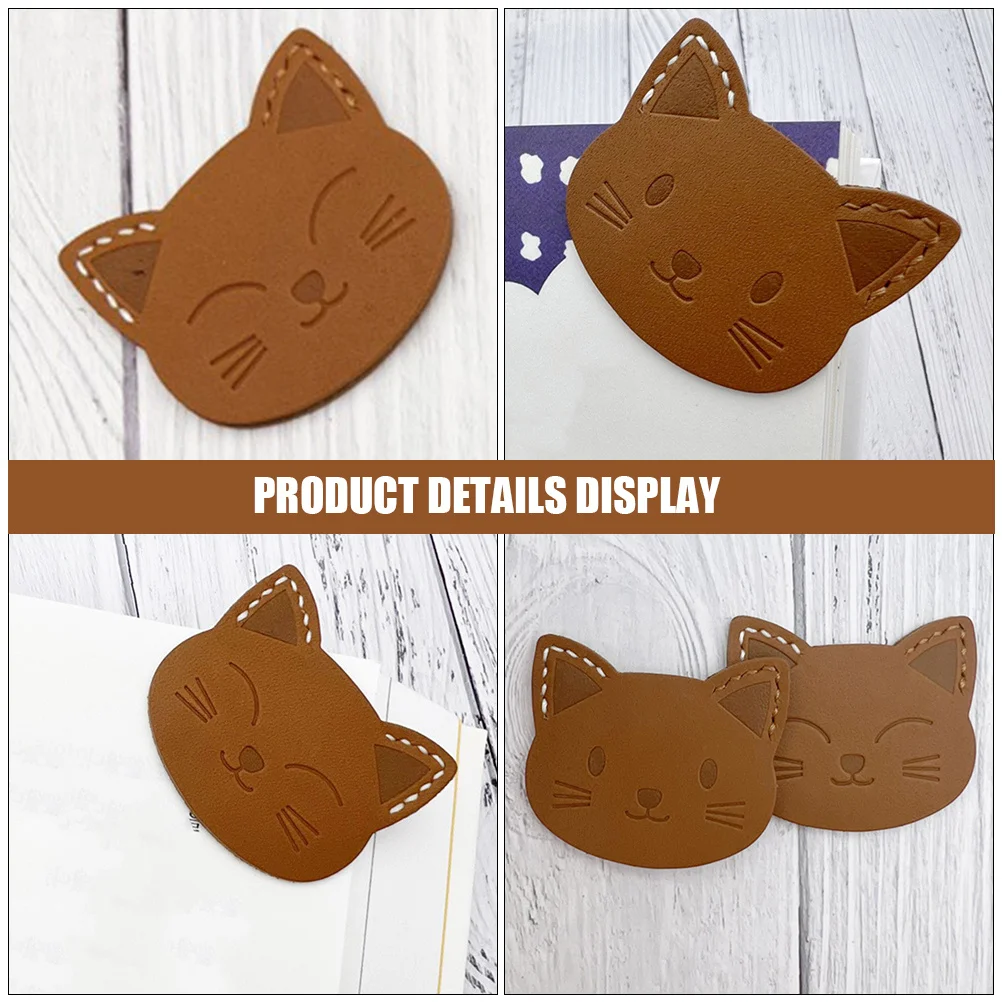 

2Pcs Cat Bookmark Cute Bookmarks Bulk Small Book Mark Stylish Page Marker for Students Kids Reading Lovers