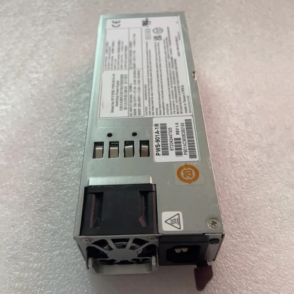 For Supermicro Server Power 900W PWS-901A-1R