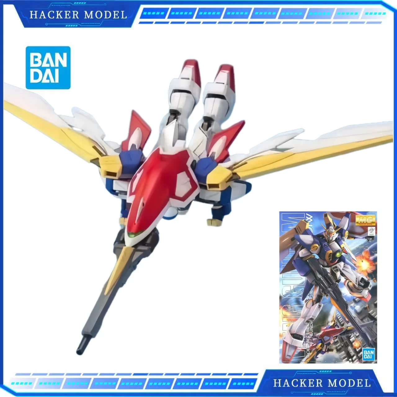 

BANDAI MG Wing Gundam масштаб 1/100 мобильный костюм Gundam Wing Gunpla пластиковая модель комплект сборка/сборка аниме фигурка