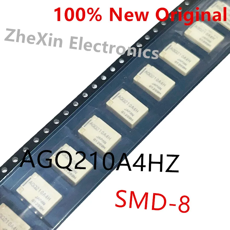 10 ชิ้น/ล็อต AGQ210A03Z 、 AGQ210A4HZ 、 AGQ210A12Z SMD-8 ใหม่เดิมสัญญาณรีเลย์ AGQ210A03 、 AGQ210A4H