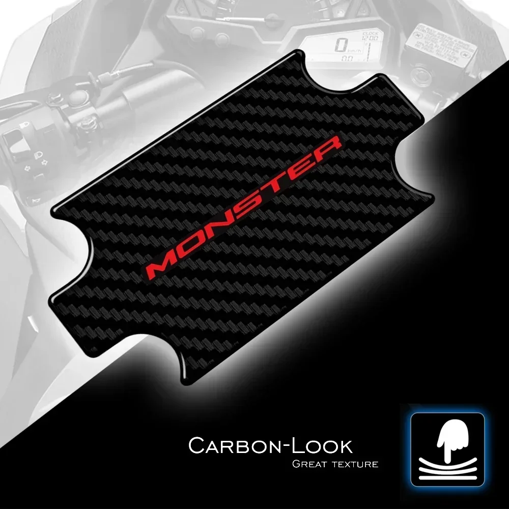 

For Ducati Monster Carbon-look Motorcycle Yoke Defender Protector Sticker