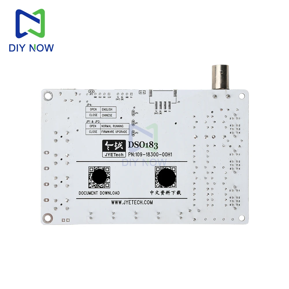 Elektronik DIY DSO183 Digitales Oszilloskop DC 5V Wettbewerb Unterricht Anfänger Training Messgeräte DIY Kit 0-500KHz