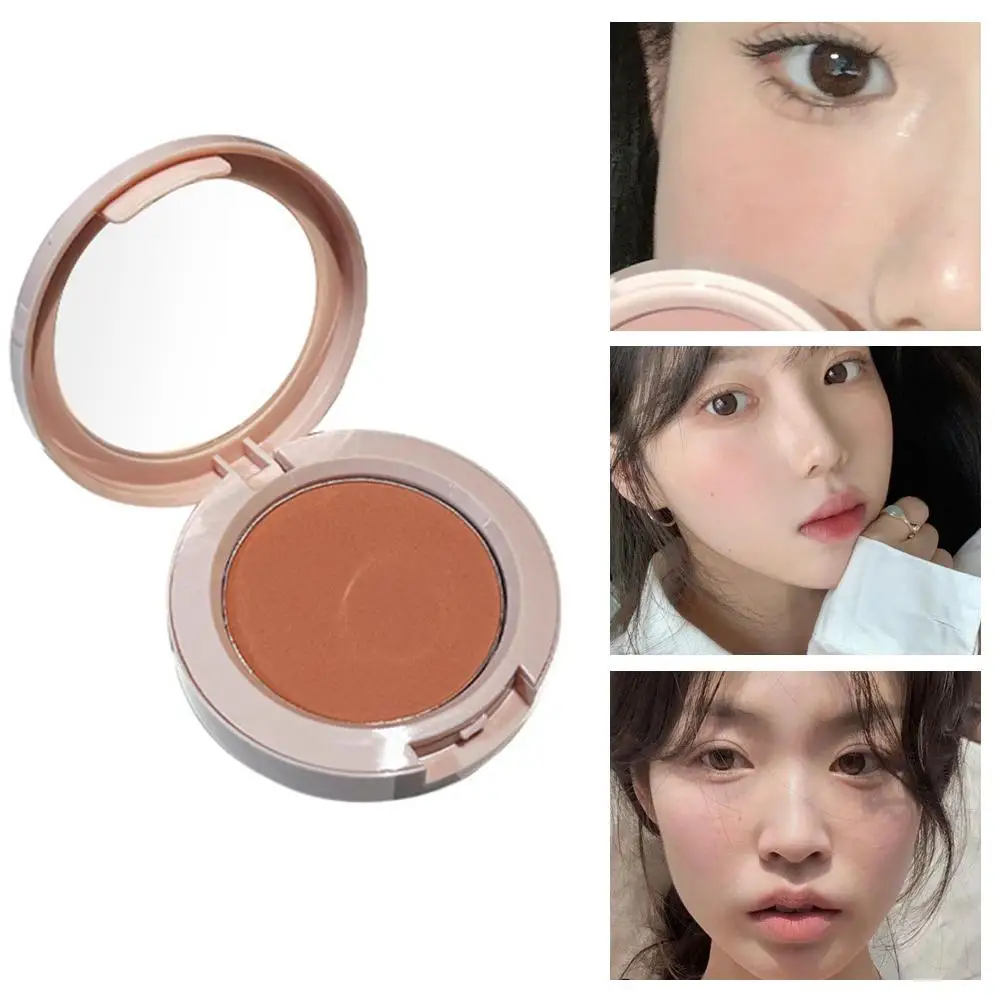 3 colori evidenziatore viso tavolozza trucco viso opaco cosmetico duraturo polvere bagliore ombra illumina contorno luccichio E1I1