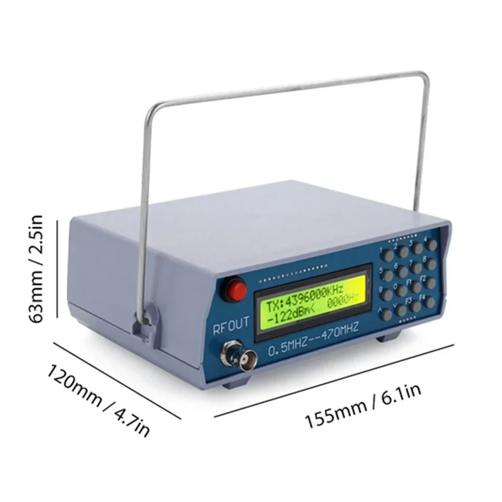 Imagem -05 - Gerador Abs70 a 132dbm 0.5m a 470mhz 12vdc Fonte de Alimentação 800hz Tonificação Modulação Seta Chaves Gerador Testador