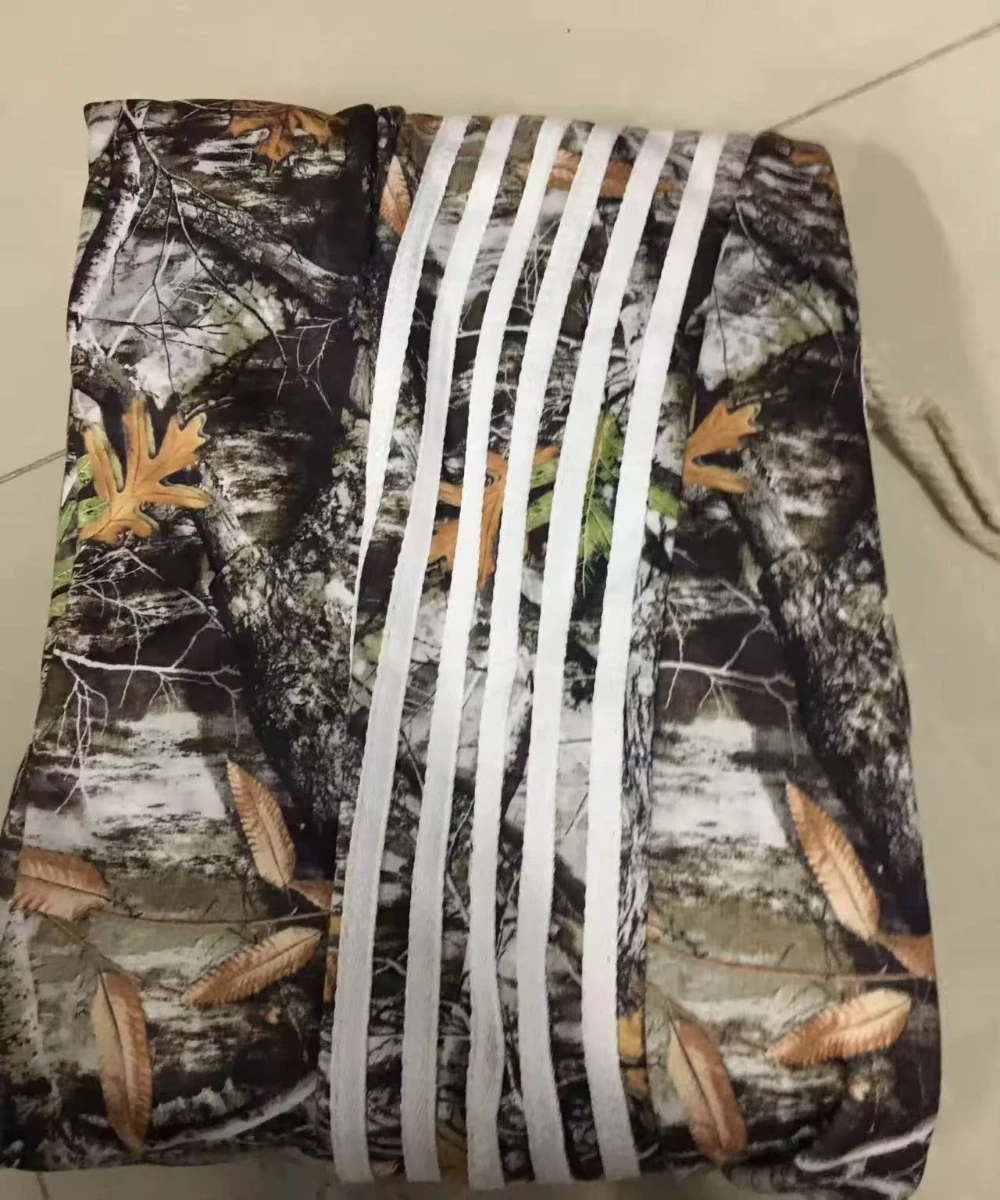 ヨーロッパ系アメリカ人男性用秋冬レトロスポーツパンツ迷彩柄プリントストリートウェア男女兼用アウトドアゆったりパンツ