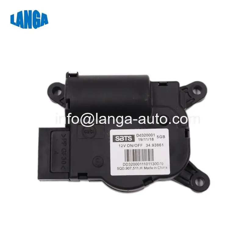 5QD907511H Genuine Quality Fit For VW Skoda Actuator Climate Heater