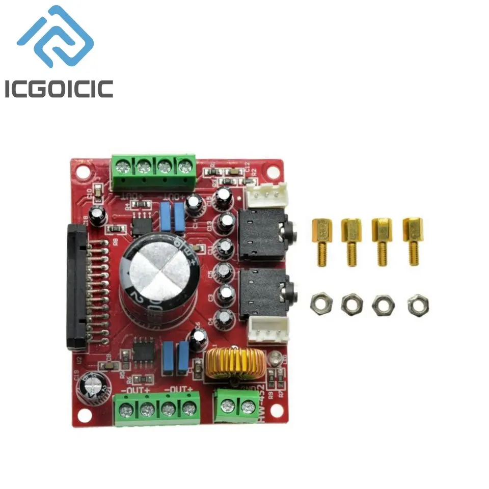 Car Audio Power Amplifier AMP Board BA3121 Noise Reduction Module TDA7850 4*50W XH-M150 DC 12V 4X50W 4X50