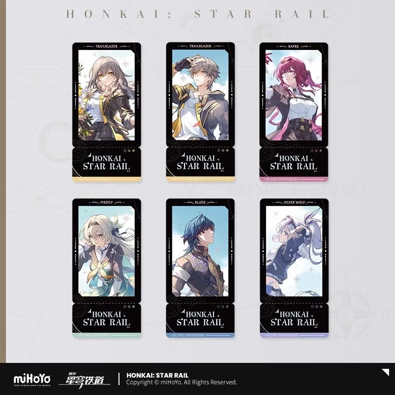 

Official miHoYo Honkai:StarRail Autumn Festival Collection Film-like Card Anime Game Merchandise Accessories Pin