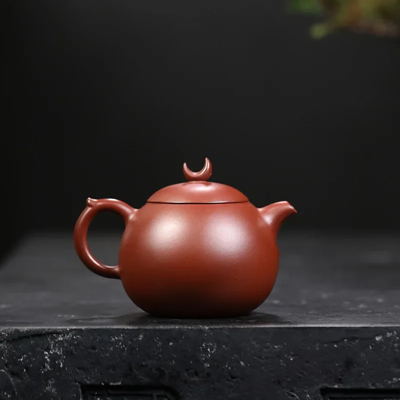 160ml Creative Yixing Purple Clay Teapot Authentic Handmade Tea Pot Kettle Beauty Tea Infuser Chinese Raw Ore Zisha Tea Set