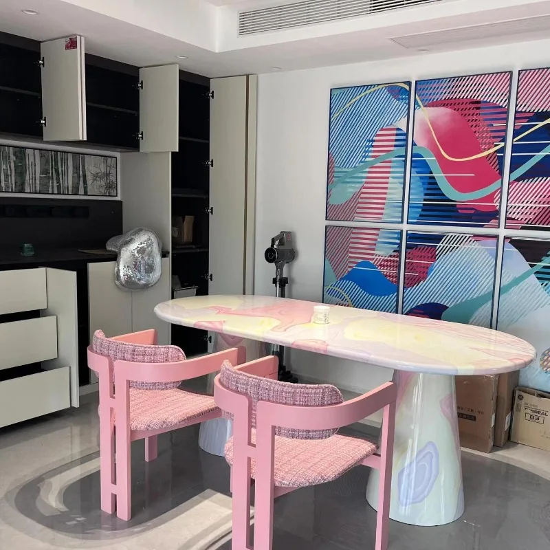 Household dining chair creative designer pink high value light luxury small fragrance bedroom dressing chair manicure chair