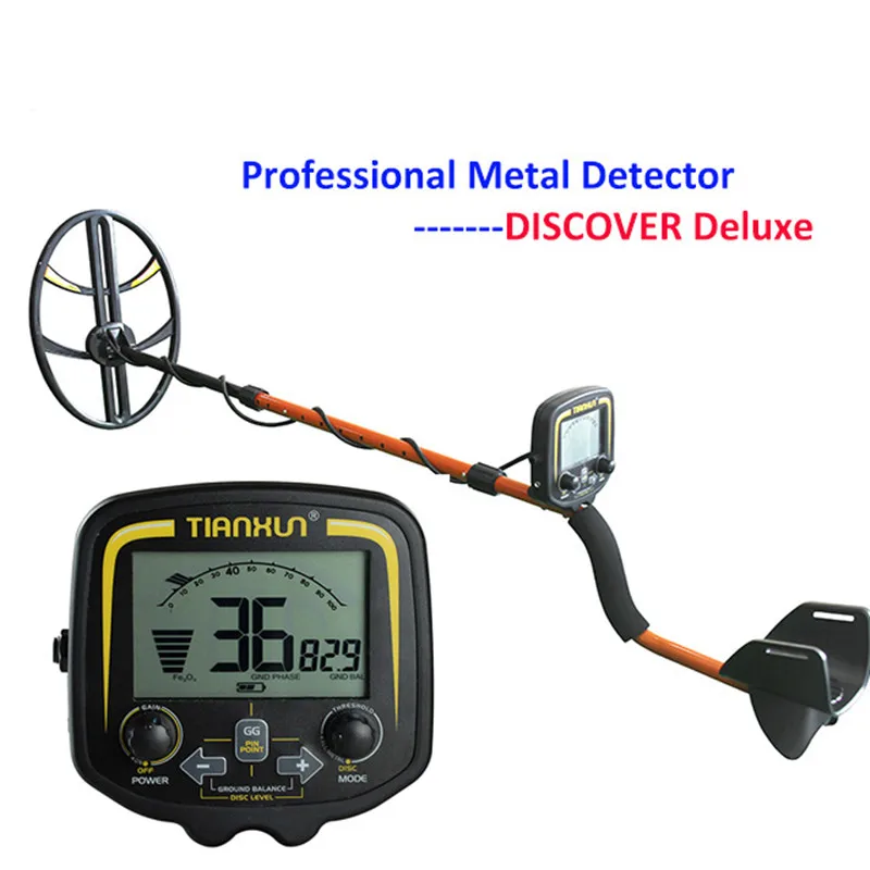 Professional Metal Detector Discover Deluxe As The Best Gold Detector Device