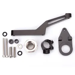 2025 Steering Damper Stabilizer Bracket Mounting kit for Kawasaki Ninja ZX6R ZX-6R ZX636 ZX 6R 636 2009-2020 2021 2022 2023 2024